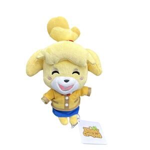 Animal Crossing: New Leaf Smiling Isabelle 9" Plush Nintendo Officially Licensed